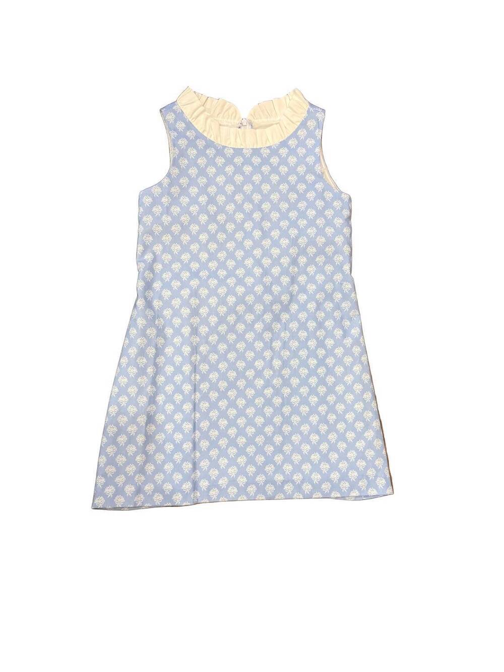 NEW FUNTASIA TOO girls floral bouquet a-line dress in blue